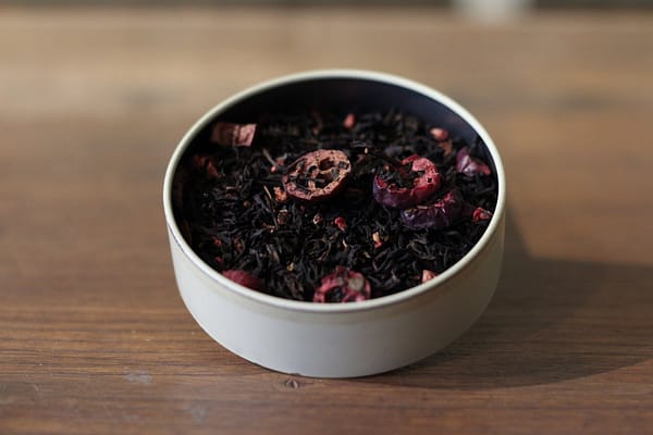 Thé noir fruits rouges