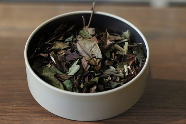 Pai Mu Tan citron gingembre