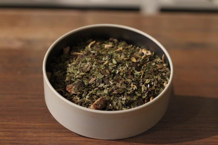 Maté vert à l'orange